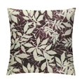 thumbnail image 1 of Shiartex Purple Dahlia Pillow Covers Rustic Geometric Flower Throw Pillow Case Beige Tan Gray Spring Floral Pillow Cover  Cushion Cover for Home Sofa Bedroom Livingroom Multi-Size, 1 of 5