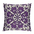 thumbnail image 1 of Shiartex Purple Ethnic Boho Pillow Covers  Bohemian Carpet Style Vintage Flower Print Decorative Throw Pillows Outdoor  Square Cushion Case Farmhouse Decor for Home Sofa Bed, 1 of 5