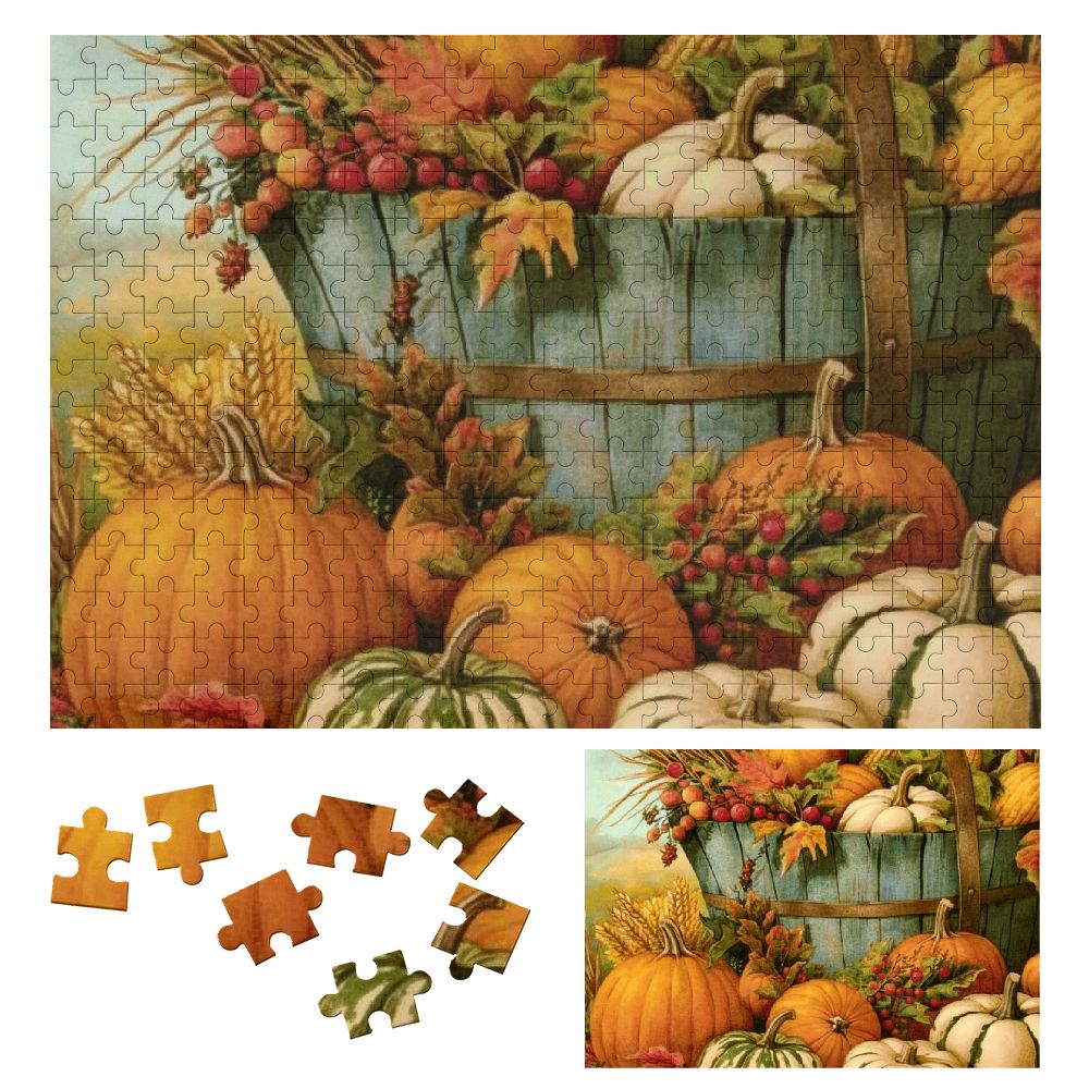Shiartex Puzzle WHEELBARRW, Harvest Wheelbarrow 300 PCS - Walmart.com