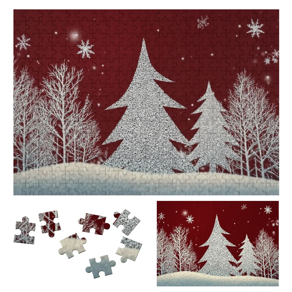 Shiartex Snow Star Wooden Jigsaw Puzzles for Adults - Ideal Gift for ...