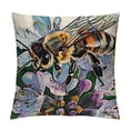 thumbnail image 1 of Shiartex  Spring Pillow Covers - Cute Bee Throw Pillow Covers Outdoor Decorative Pillows,  Animal Cushion Case Decor for Home Sofa, 1 of 5