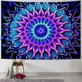 thumbnail image 1 of Shiartex  Tapestry Hippie Tapestry Tapestry Trippy Decor Neon Boho Tapestries Mandala Wall Tapestry for Bedroom Aesthetic Wall Hanging 60x50inch, 1 of 6