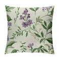 thumbnail image 1 of Shiartex Throw Pillow Cover Green Flower Herb Sage Leaves and Branches Print Decorative Throw Pillows Soft Pillow Cases Square Cushion Case Christmas Pillow Covers for Couch Bed Sofa Farmhouse Decor, 1 of 5
