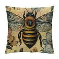 thumbnail image 1 of Shiartex   Throw Pillow Cover Queen Modern Vintage French Bee Wateringcan Antique Honey Crown Home Decor Pillowcase Lumbar Pillow Case Cushion Cover for Sofa Couch Bed White, 1 of 5