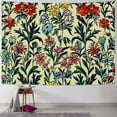thumbnail image 1 of Shiartex Vintage Wildflower Vertical Tapestry for Bedroom Colorful Wall Hanging Aesthetic Wall Art For Room Decor Painting, 1 of 6