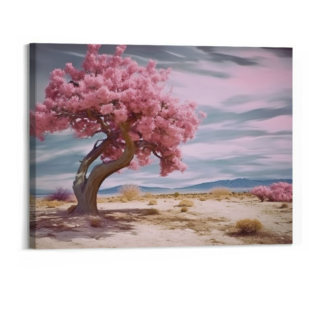 Shiartex Wall Art For living room Cherry Blossom Tree Canvas Poster ...