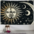 thumbnail image 1 of Shiartex  Wall Tapestry - Aesthetic Tapestry Wall Hanging Moon Tapestry as Wall Art for Bedroom, Living Room, Dorm Decor  40x60inch, 1 of 6