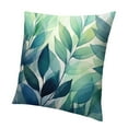 thumbnail image 1 of Shiartex  Watercolor Multiple Leaves ，Throw Pillow Covers Decorative Throw Pillow Case Printed Cushion Cover for Sofa Couch Home Decor，Green, 1 of 5