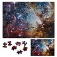 thumbnail image 1 of Shiartex Wooden Space Puzzle Adult, Solar System Galaxy Puzzle, Star Nebula Universe Picture Wooden Jigsaw Puzzle 300 PCS, 1 of 6