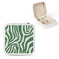 thumbnail image 1 of Shiartex Zebra Print Friendship Day Gifts Jewelry Box for Necklace, Ring, Earring Storage - Portable and Compact Travel Essential White, 1 of 5