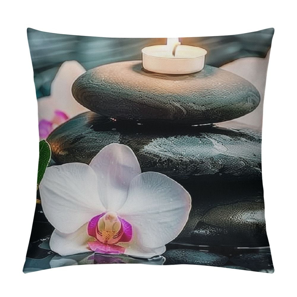 Shiartex Zen Basalt Stones Pillow Covers ,Japanese Style Spa Massage ...