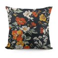 thumbnail image 1 of Shiartex &nbsp;Black Floral Pillow Cases Vintage Flowers Branches Garden Plant Pillow Sham Throw Pillow Covers One Side Printing Standard Size, 1 of 5