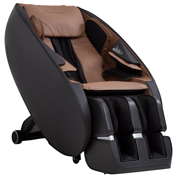 BestMassage Shiatsu Massage Chairs Full Body and Recliner Zero Gravity Massage Chair Electric with built-in Heart Foot Roller Air Massage Easy To Move For Home Office, Black