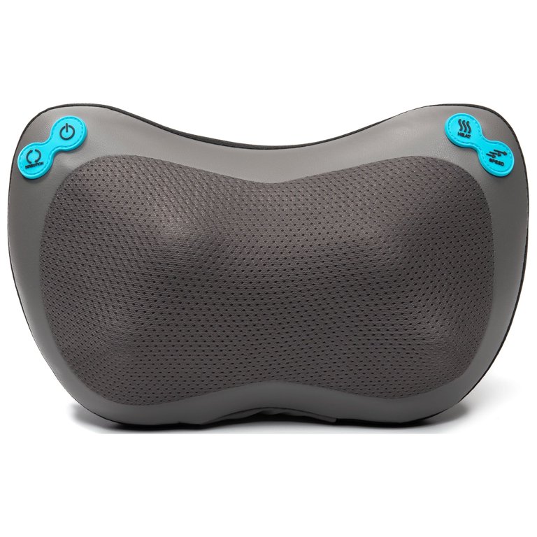 Shiatsu Massage Pillow by Njoie. Heated Shiatsu Massage with 3D