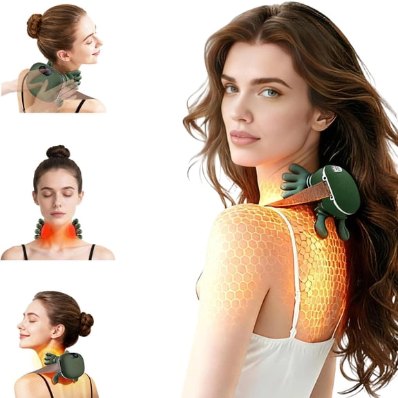Shiatsu Shoulder And Neck Massager, Therapexa Bionic Heated Massager, Shiatsu Neck Massager With Fingers, Siaasoo 4D Kneading Massage, Shiatsu Real Touch Therapy Neck With Heat