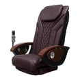 thumbnail image 1 of Shiatsulogic Pedicure Chair Cushion Cover Set (Coffee), Vibration Massage Chair Cover 16 EXR, Nail Salon Pedicure Equipment and Furniture, 1 of 2