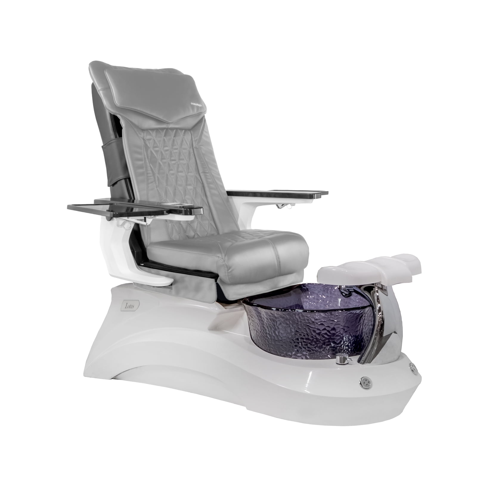 Shiatsulogic Pedicure Chair DX with Discharge Pump, Pedicure Spa White