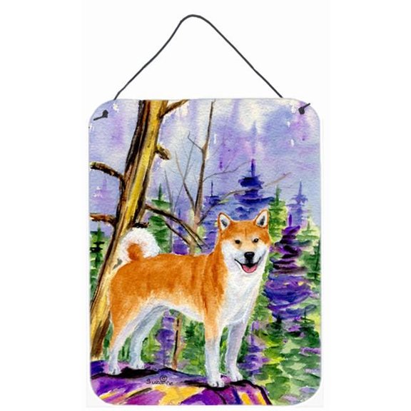 Shiba Inu Aluminium Metal Wall Or Door Hanging Prints