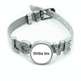 thumbnail image 1 of Shiba Inu Art Deco  Fashion Bracelet Wristband Crystal Love Adjustable Bangle, 1 of 2