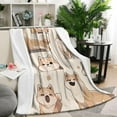 thumbnail image 1 of Shiba Inu Blanket,Comfortable Soft Flannel Throw Blanket,All Season,Warm Lightweight Blankets for Sofa Bed Couch Living Room Chair,50"x60"(130x150cm), 1 of 4
