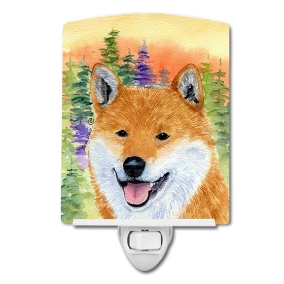 Shiba Inu Ceramic Night Light