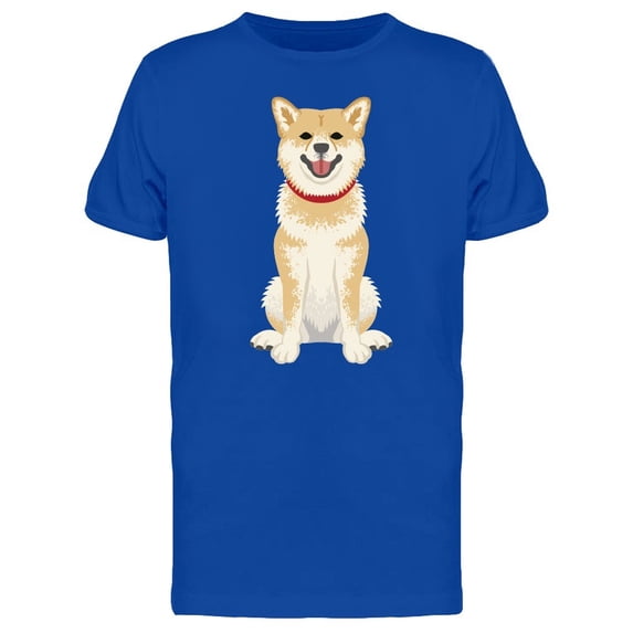 Shiba Inu Clip Art Tee Men's -Image by Shutterstock