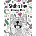 thumbnail image 1 of Shiba Inu Coloring Book, (Paperback), 1 of 1