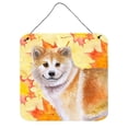 thumbnail image 1 of Shiba Inu Fall Wall or Door Hanging Prints, 6 x 6 in., 1 of 1