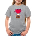 thumbnail image 1 of Shiba Inu Flying W Balloon    T-Shirt Juniors -Image by Shutterstock,  Medium, 1 of 4