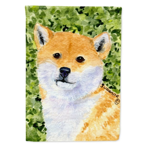 Shiba Inu Garden Flag