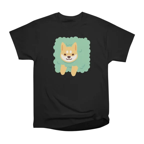 Shiba Inu Gets Stuck In Bush Pretends Everything Is OK T-Shirt Tee Gift For Him Merch For