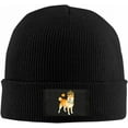 thumbnail image 1 of Shiba Inu Heart With Crown Beanie Hat for Women Men Winter Hat Cuffed Winter Beanie Warm Skull Cap Plain Knit Hat Cap, 1 of 8
