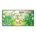 thumbnail image 1 of Shiba Inu Hello Spring Time Flower Floral Nature Desk Mat Full Keyboard Mouse Pad Shibas Dog Lovers Gifts Idea Large Mousepad - 02031, 1 of 5