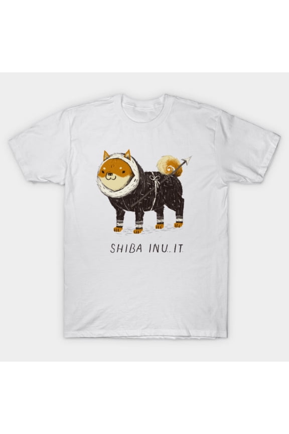 Shiba Inu It Funny Programming Tech Geek Coder Web Dog Meme Unisex T-Shirt, for men & women, up to size 5XL