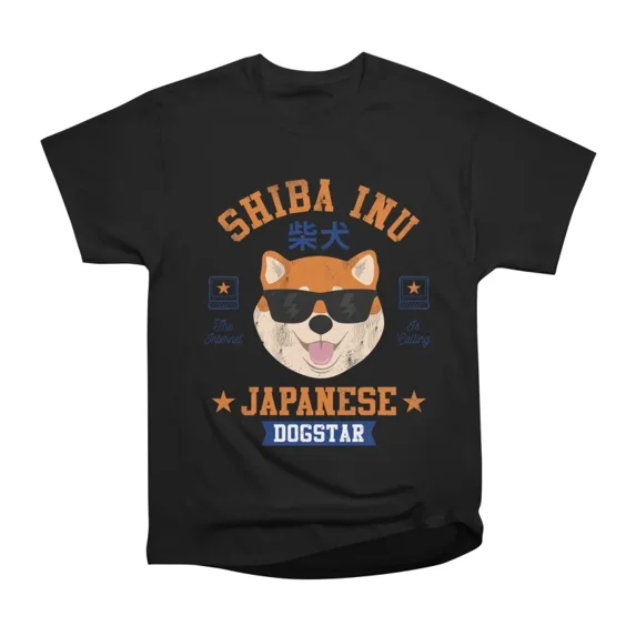 Shiba Inu Japanese Dogstar T-Shirt Tee Gift For Him Merch For Her Apparel For Friend