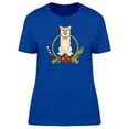 thumbnail image 1 of Shiba Inu Japanese Wreath T-Shirt Women -Image by Shutterstock, Female XX-Large, 1 of 2