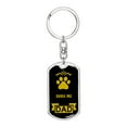 thumbnail image 1 of Shiba Inu Keychain Stainless Steel or 18k Gold, 1 of 10