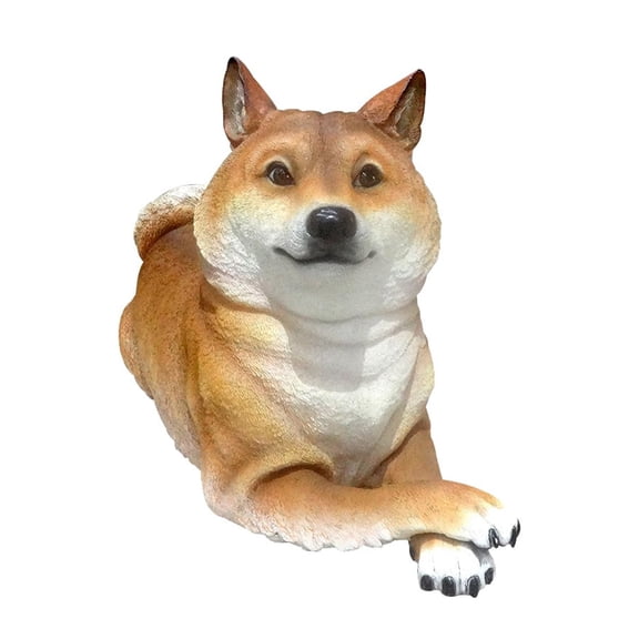 Shiba Inu Life Size Statue