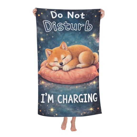 Shiba Inu Lover Bath Towel Soft and Highly Absorbent for Adults