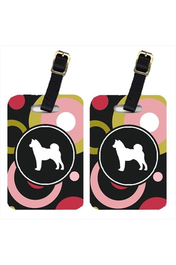 Shiba Inu Luggage Tags - Pair Of 2