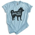 thumbnail image 1 of Shiba Inu Mama, Unisex Women's Shirt, Shiba Inu Owner, Funny Dog Mama Gift, Heather Light Blue, Medium, 1 of 6