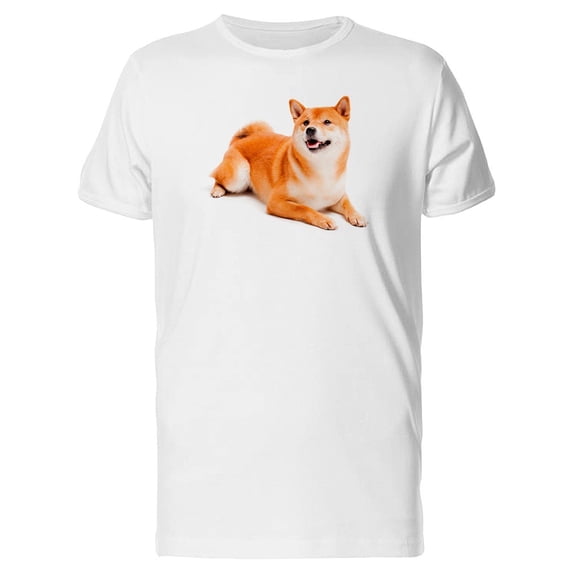 Shiba Inu Relaxing Tee Men's -Image by Shutterstock