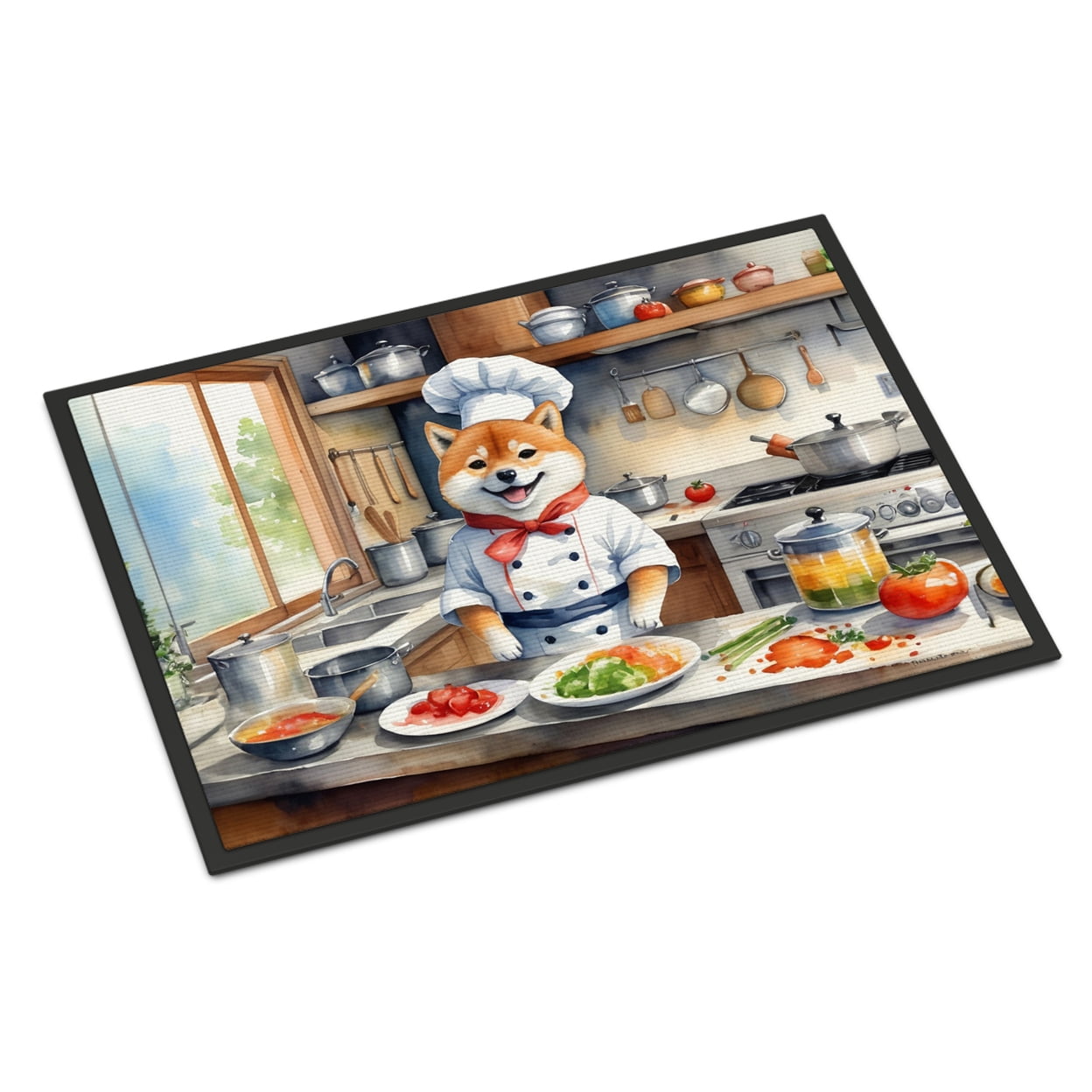 Shiba Inu The Chef Doormat