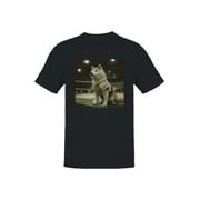 Shiba Inu in Samurai Armor Mens T-shirt