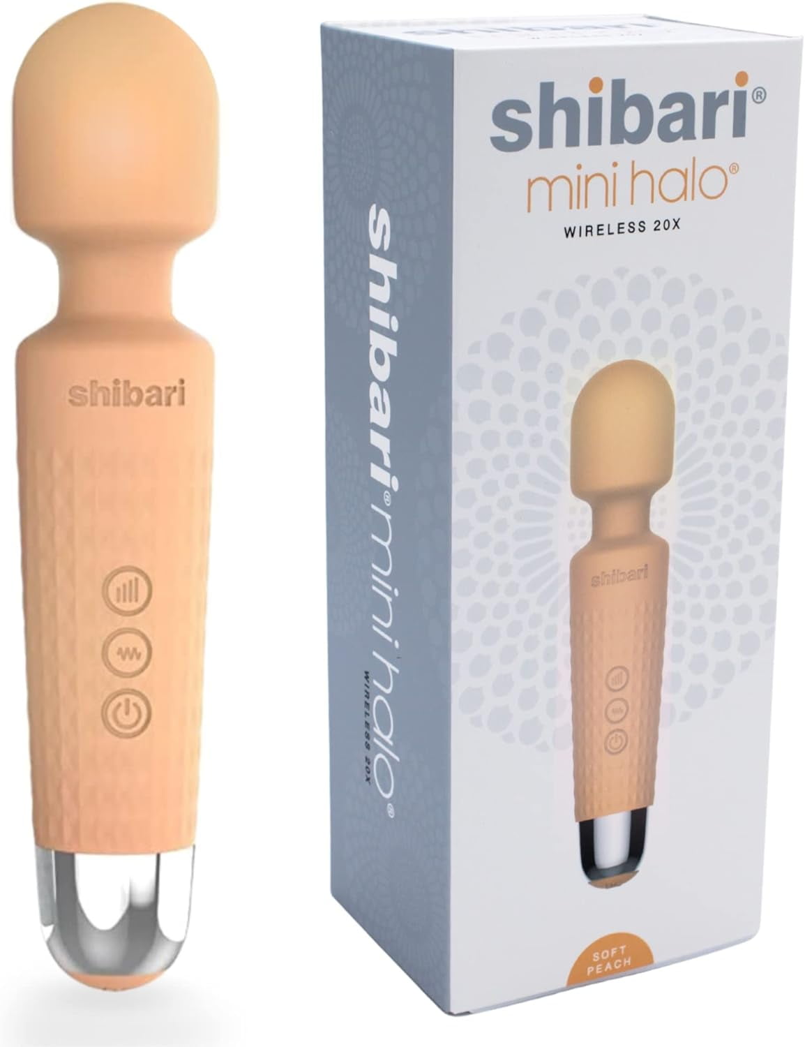 Shibari Mini Halo Vibrator, Wand Massager Vibe, Cordless, Quiet, High Power  & Waterproof, Vibration Clitoris Stimulation, Adult Sex Toys, Personal  Vibrator for Women, Sex Vibrators (Peach) - Walmart.com