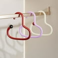 thumbnail image 1 of Shichewer Circular S-Shape Hanger Hook for Hats, Scarves, Bags & Belts, Space-Saving Stackable Closet Organizer, Flexible Plastic Over Door & Rod Storage Rack for Wardrobe & Entryway, 1 of 6