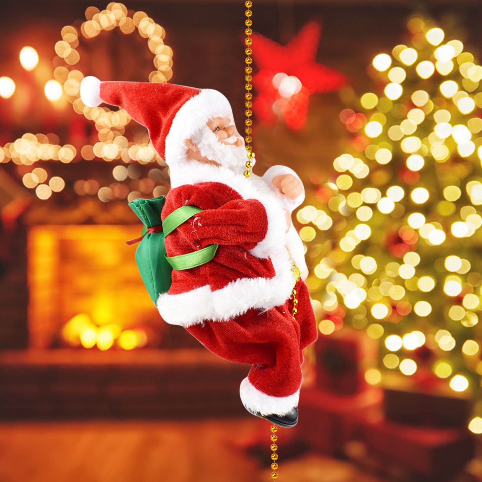 Santa Rope Shichewer Climbing Santa, Climbing Santa on Rope, Climbing Santa Claus ...
