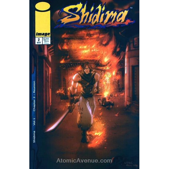 Shidima #2B VF ; Image Comic Book
