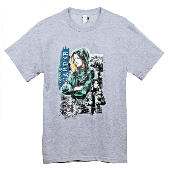 Shield 845678-large Marvel Comics Sharon Carter Agents of Shield T-Shirt - Large