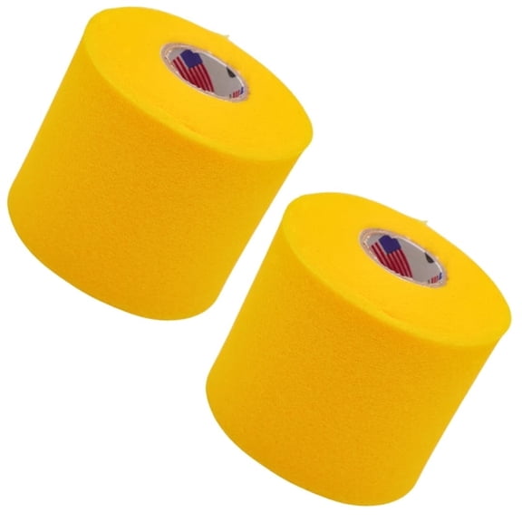 Shield Athletic Underwrap | 2 Roll Pack of PreWrap 2.75" X 30 Syards (Yellow)